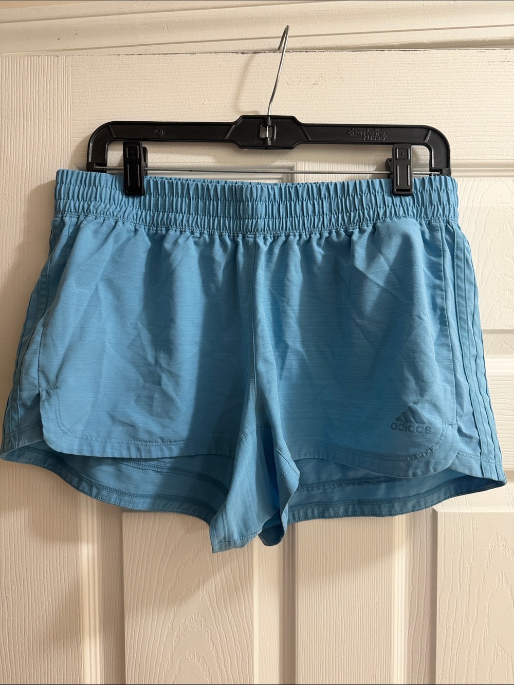 adidas Women’s Sky Blue Athletic Running Shorts
